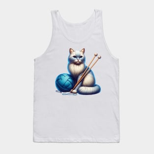 I knitted a Cat! Tank Top